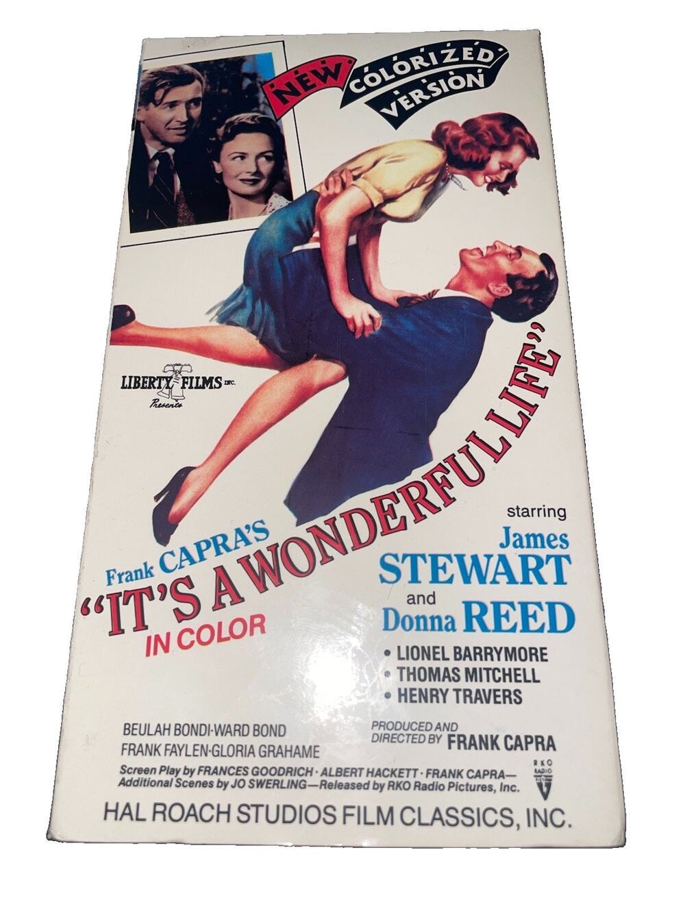 It's a Wonderful Life • VHS • 1986 • Colorized Version • Frank Capra • Vintage